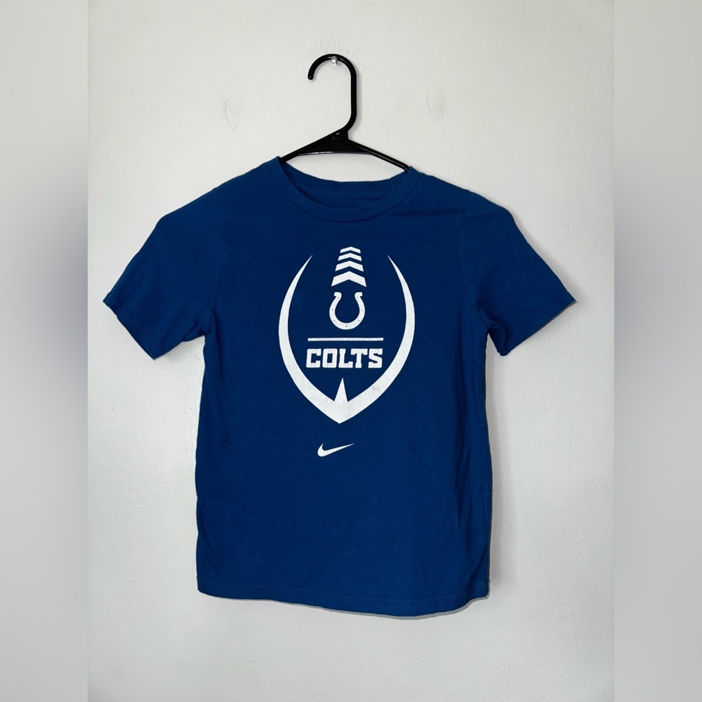 Nike Kids Blue Colts Graphic Tee